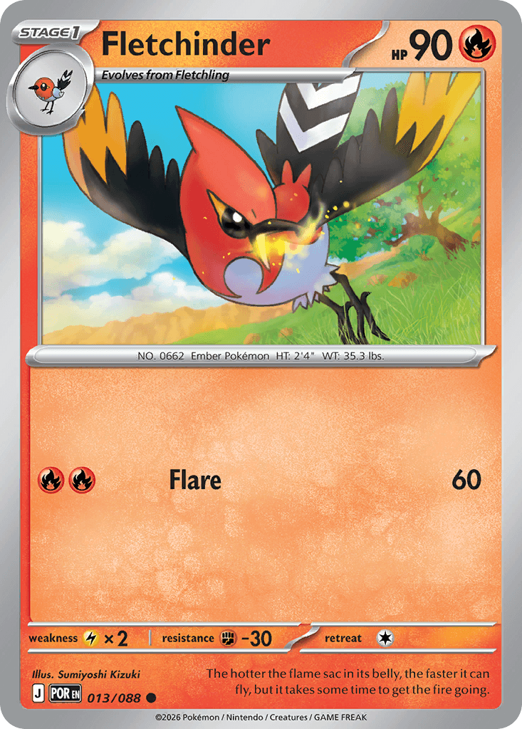 Fletchinder — Fire type