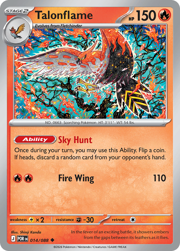 Talonflame — Fire type