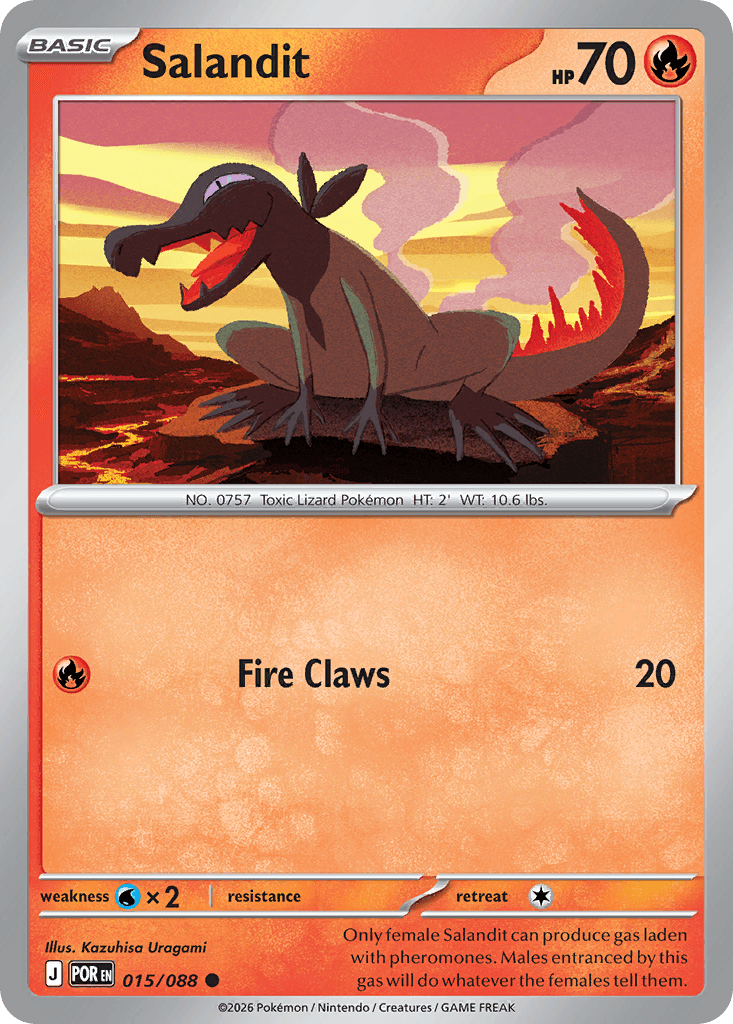 Salandit — Fire type