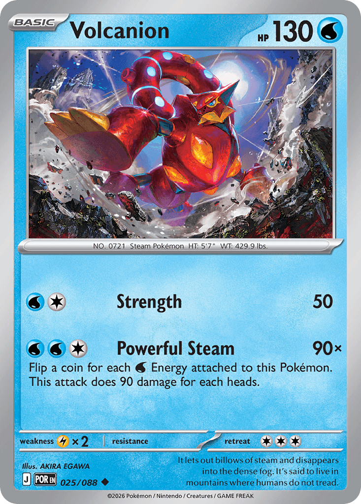 Volcanion — Water type