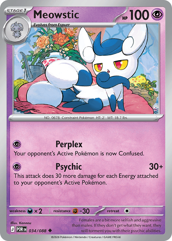 Meowstic — Psychic type