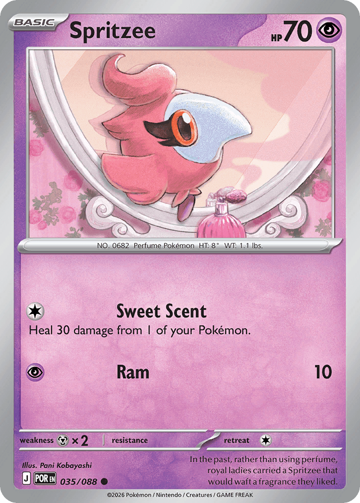 Spritzee — Psychic type