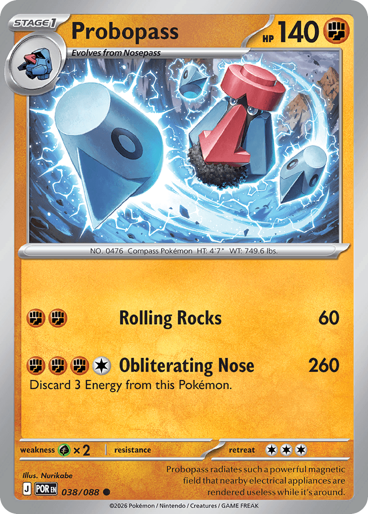 Probopass — Fighting type