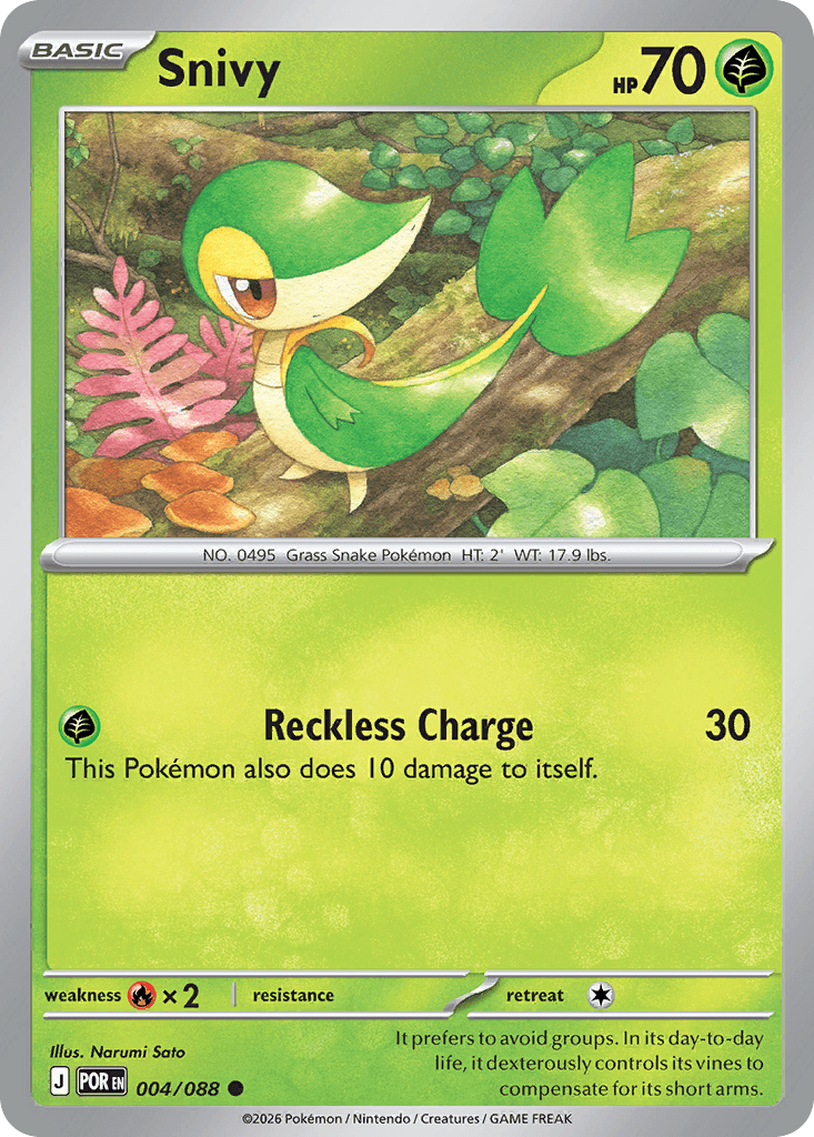 Snivy — Grass type