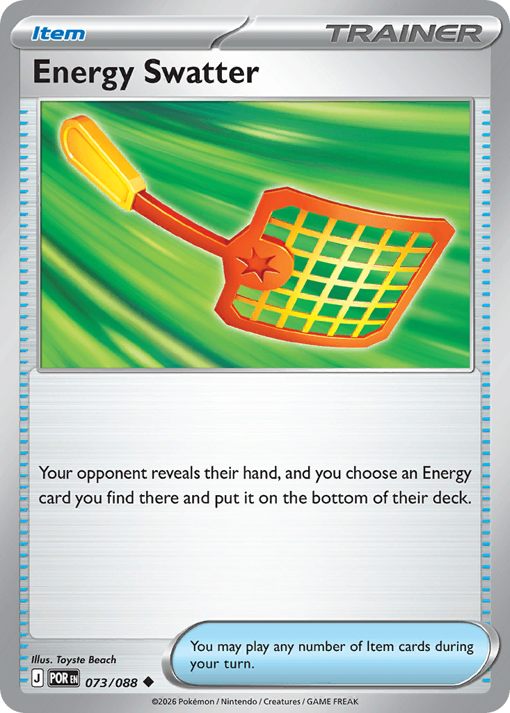 Energy Swatter Pokémon card