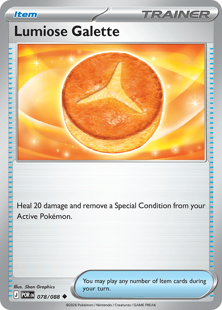Lumiose Galette Pokémon card