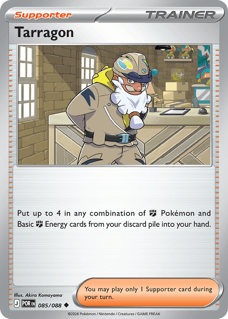 Tarragon Pokémon card