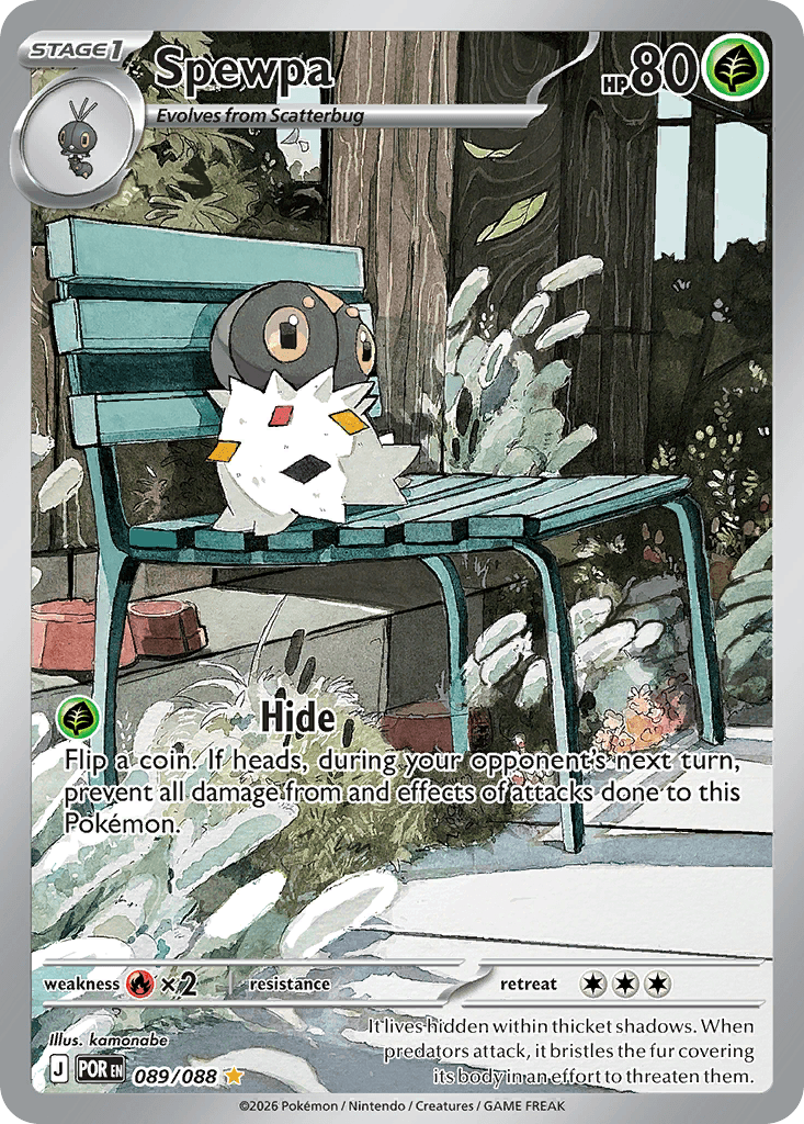 Spewpa — Grass type