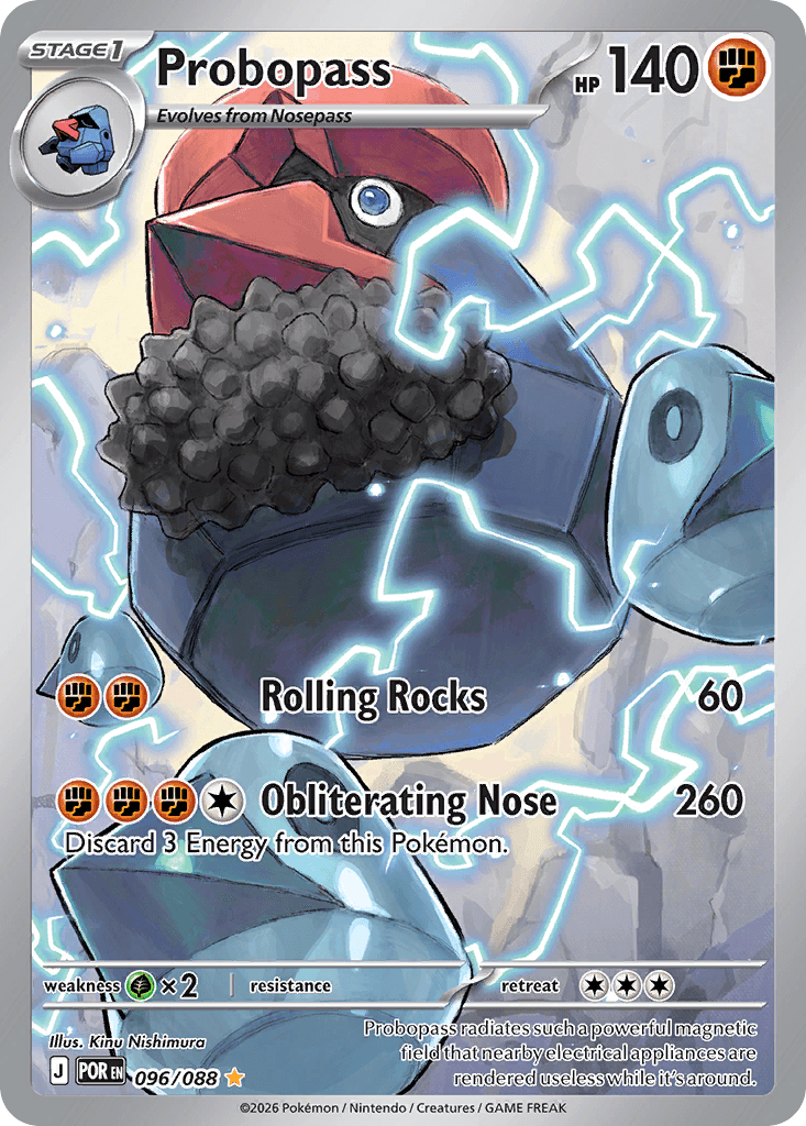 Probopass Pokémon card