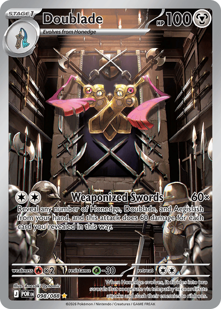 Doublade Pokémon card