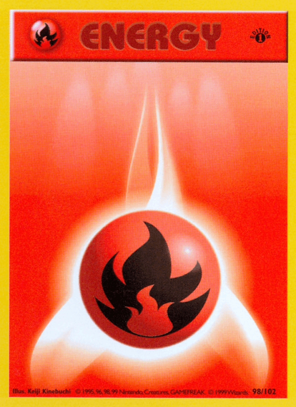 Fire Energy Pokémon card
