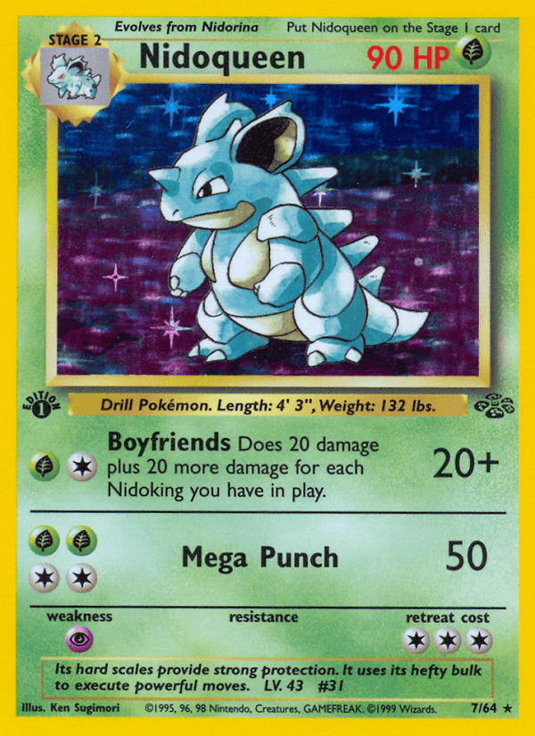 Nidoqueen Pokémon card
