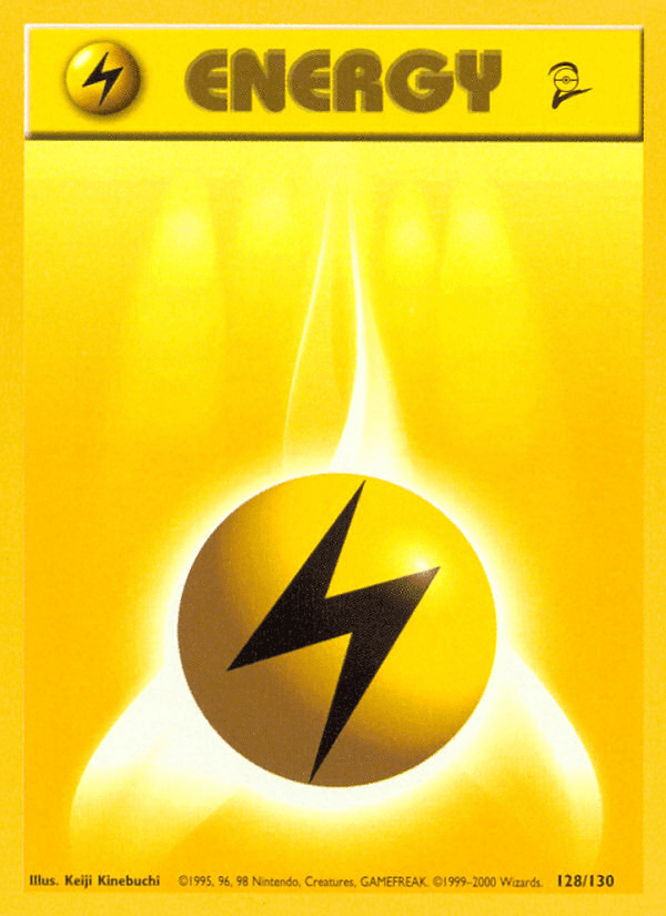 Lightning Energy Pokémon card
