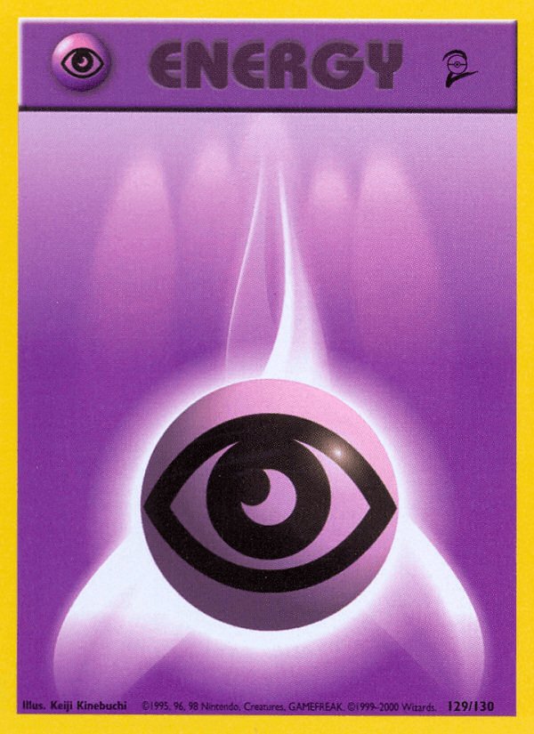 Psychic Energy Pokémon card