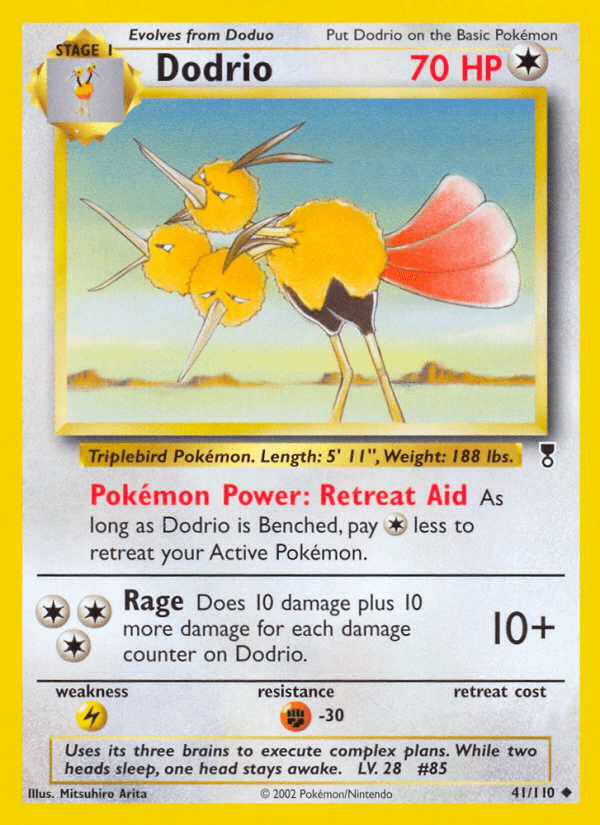 Dodrio Pokémon card