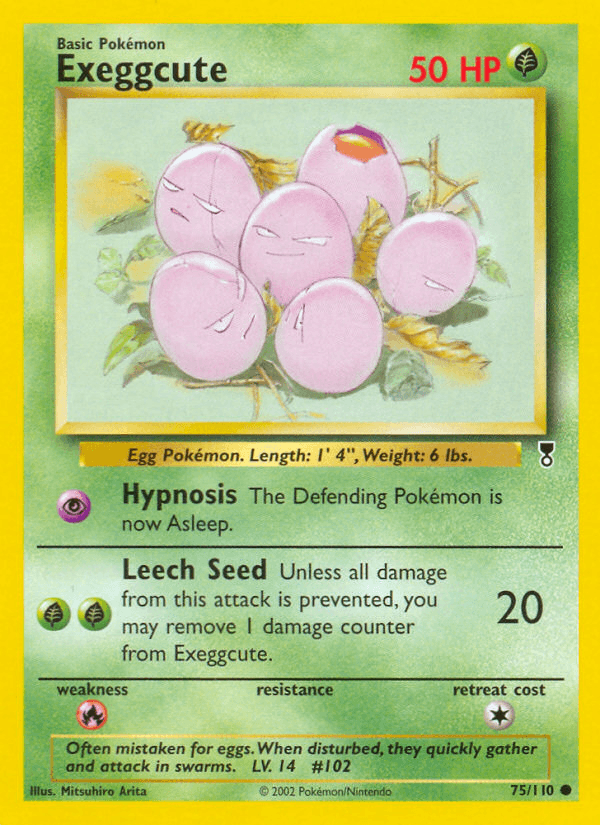 Exeggcute Pokémon card
