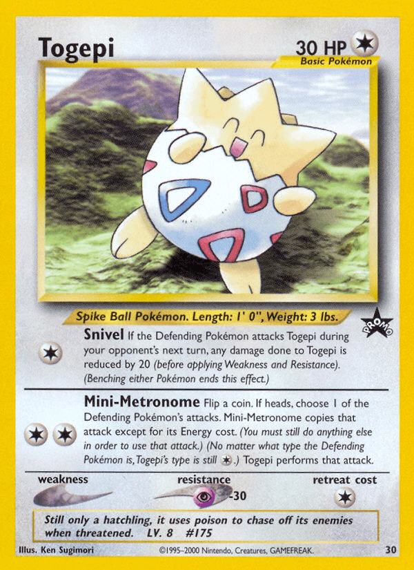 Togepi Pokémon card