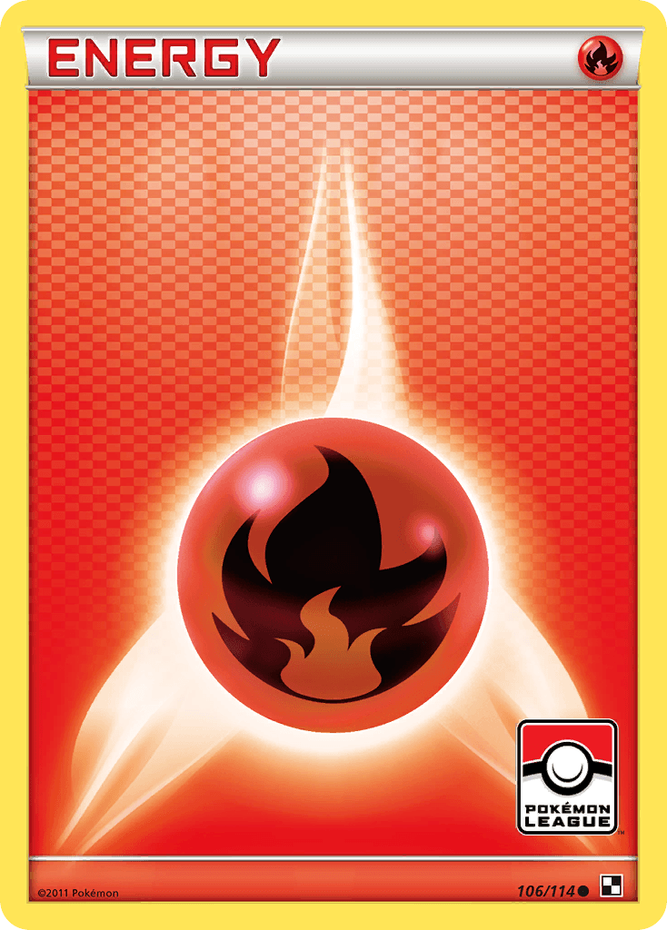 Fire Energy Pokémon card
