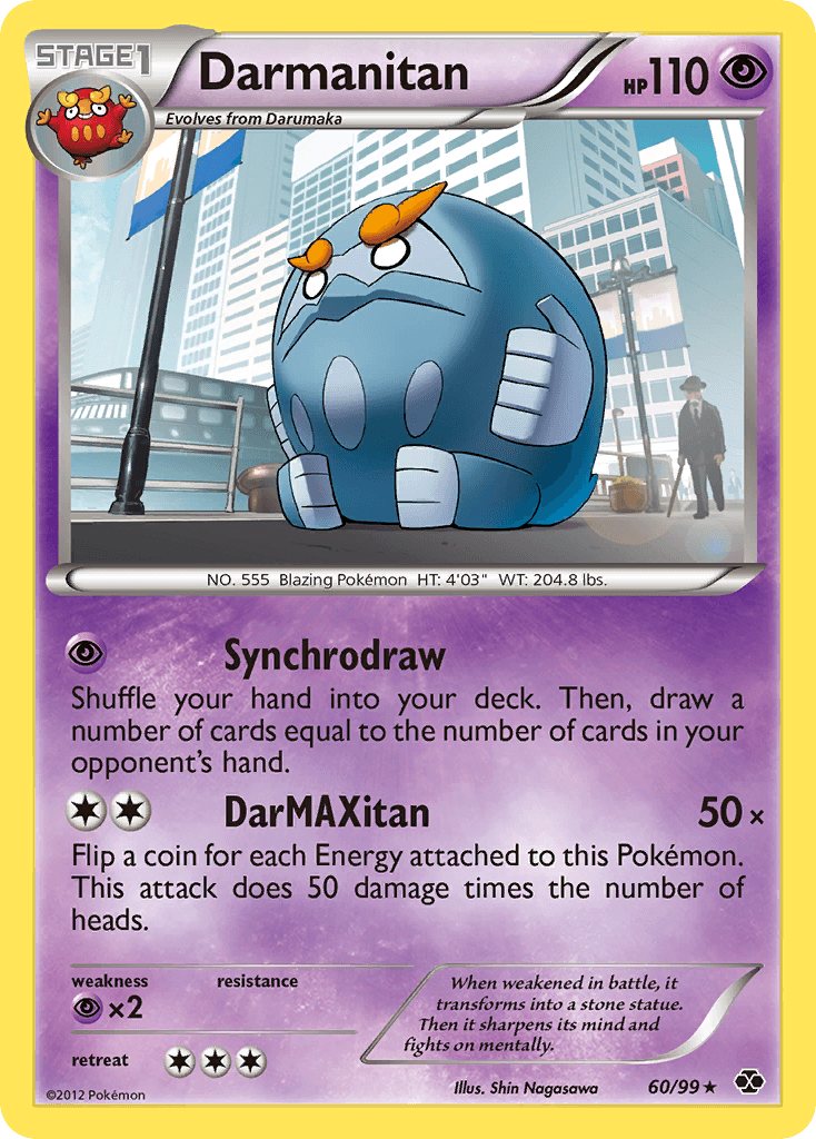 Darmanitan Pokémon card