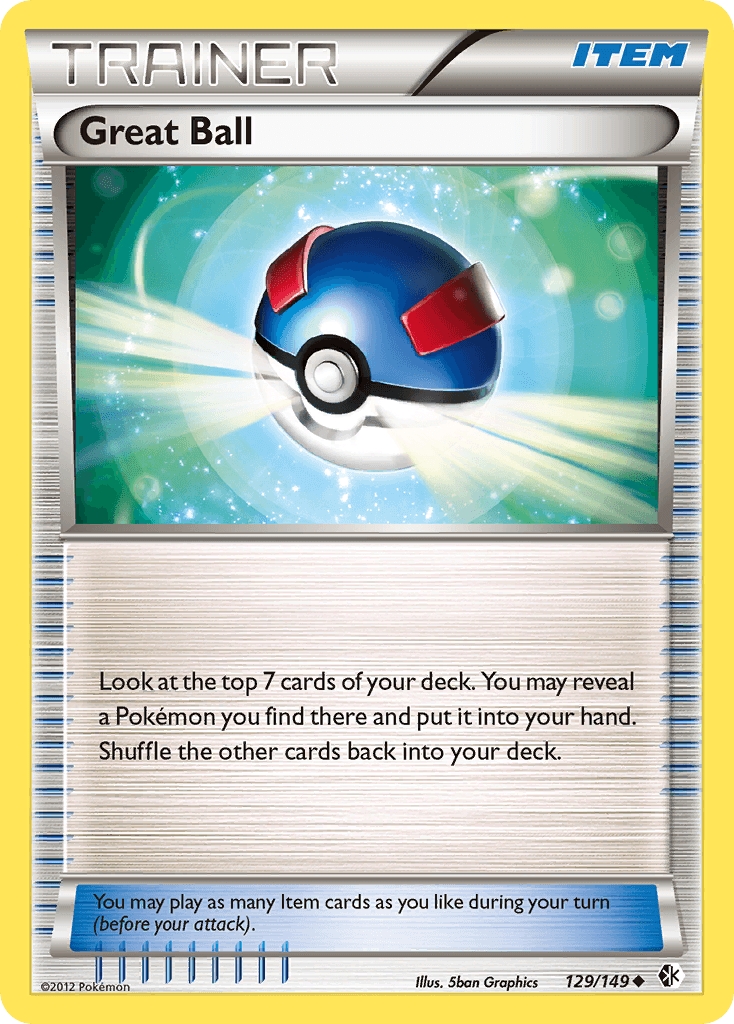 Great Ball Pokémon card