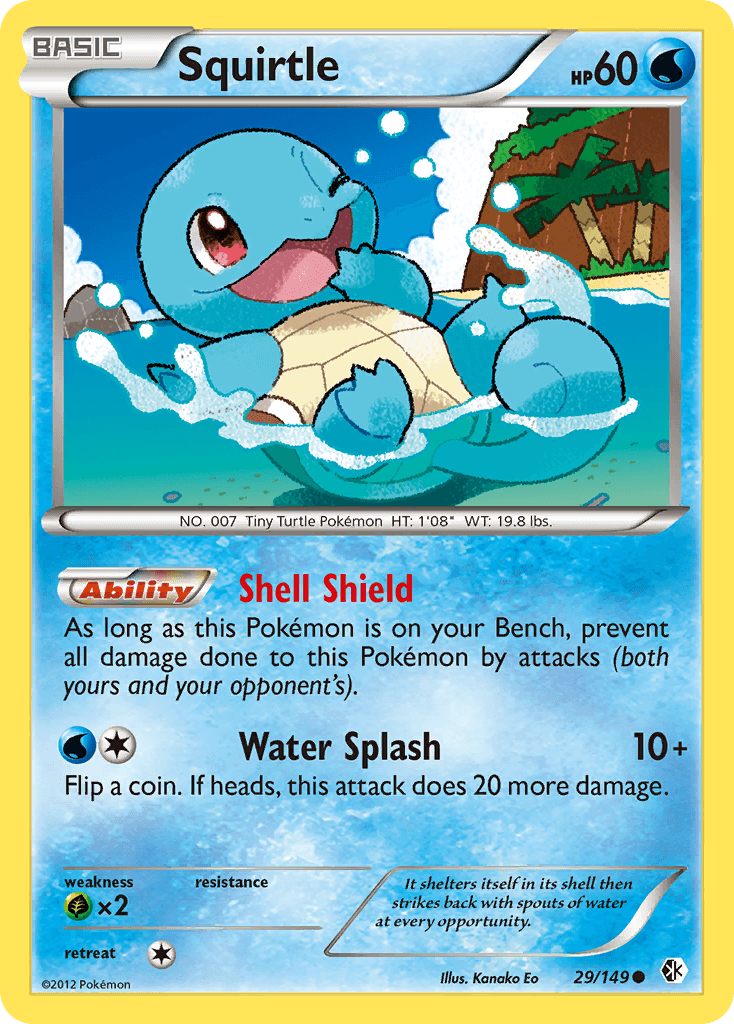 Squirtle Pokémon card