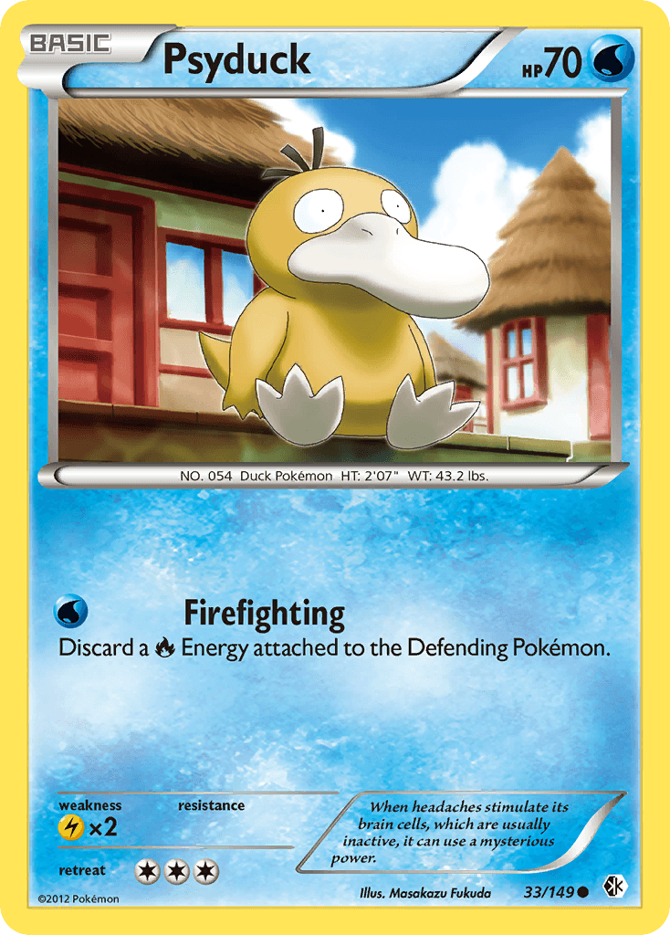 Psyduck Pokémon card