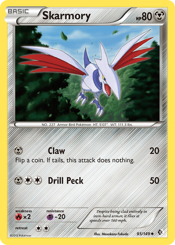 Skarmory Pokémon card