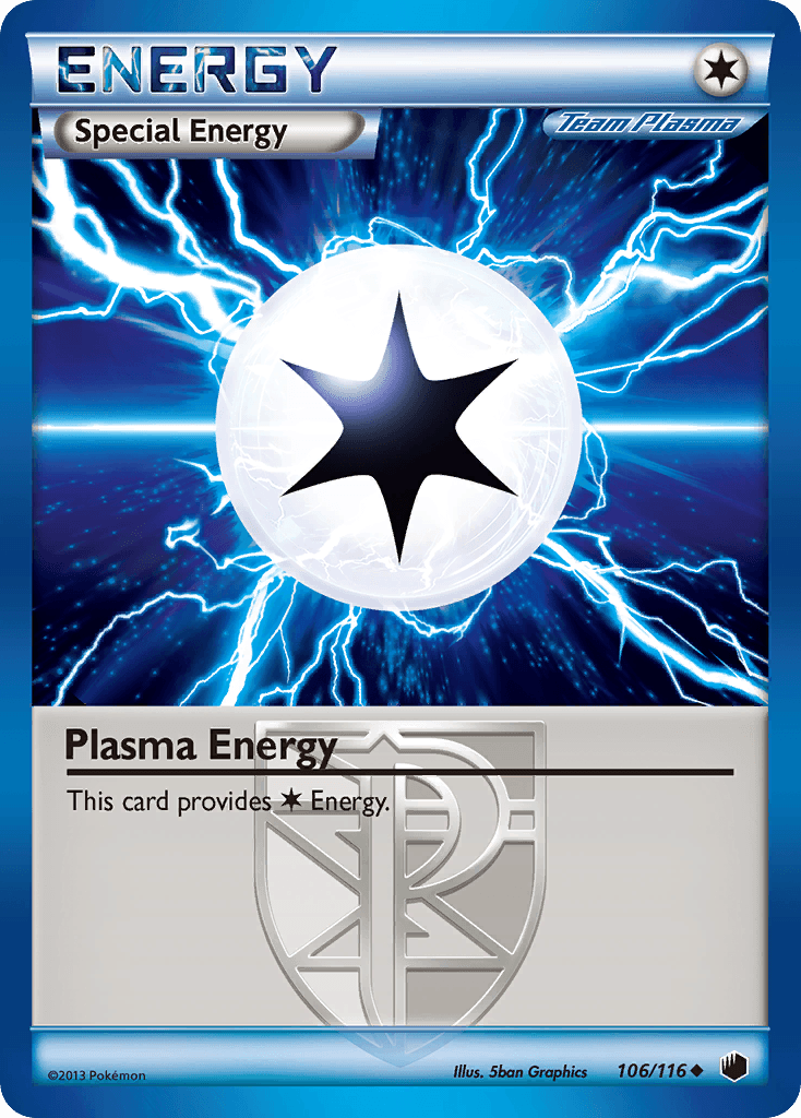 Plasma Energy Pokémon card