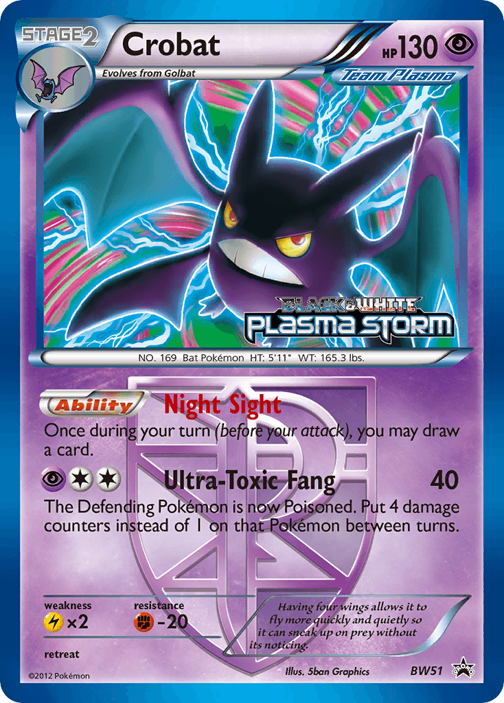 Crobat Pokémon card