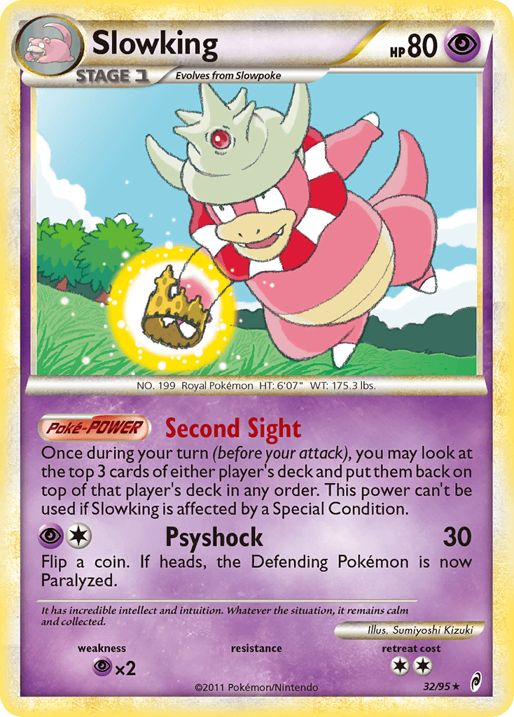 Slowking Pokémon card