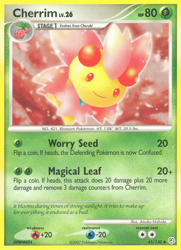 Cherrim Pokémon card