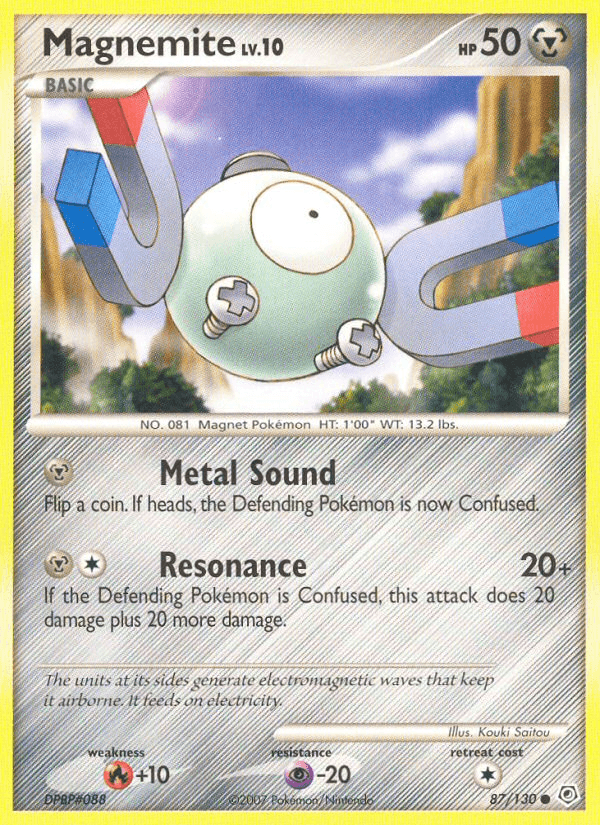 Magnemite Pokémon card