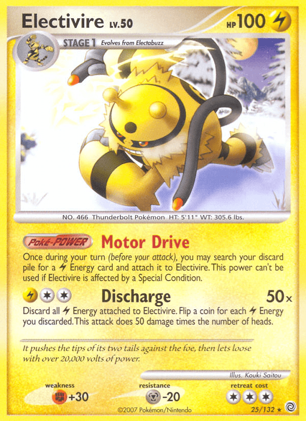 Electivire Pokémon card