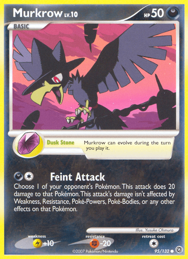 Murkrow Pokémon card