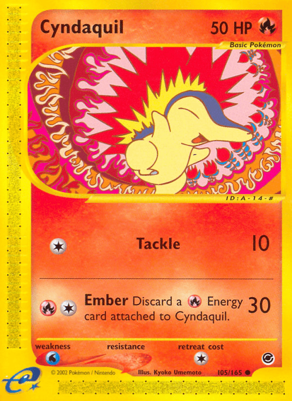 Cyndaquil Pokémon card