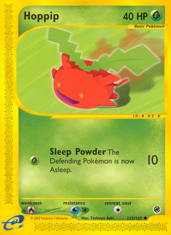 Hoppip Pokémon card