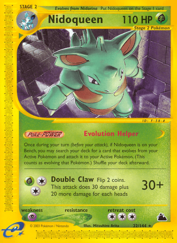 Nidoqueen Pokémon card