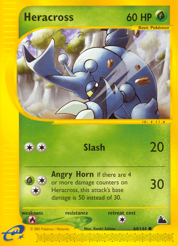 Heracross Pokémon card