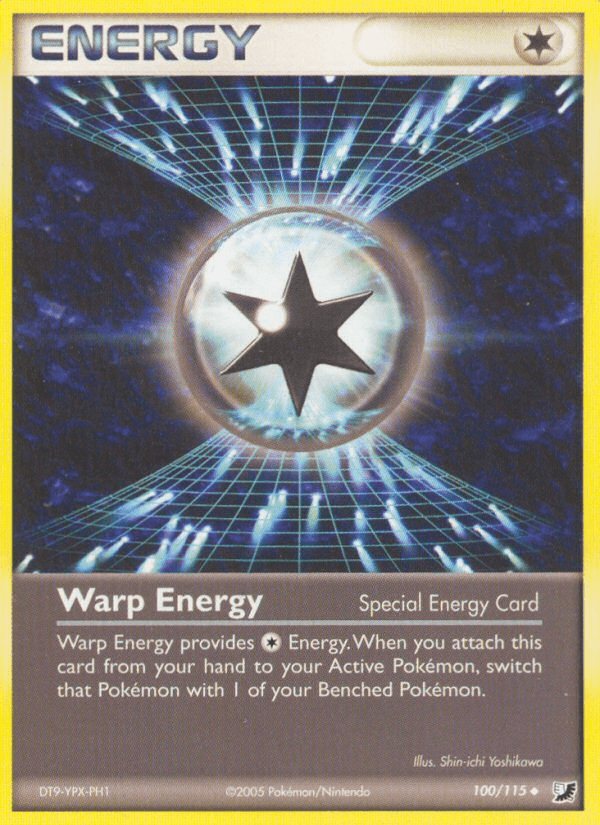 Warp Energy Pokémon card