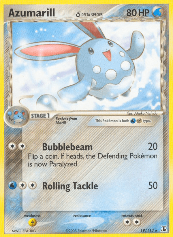 Azumarill δ Pokémon card