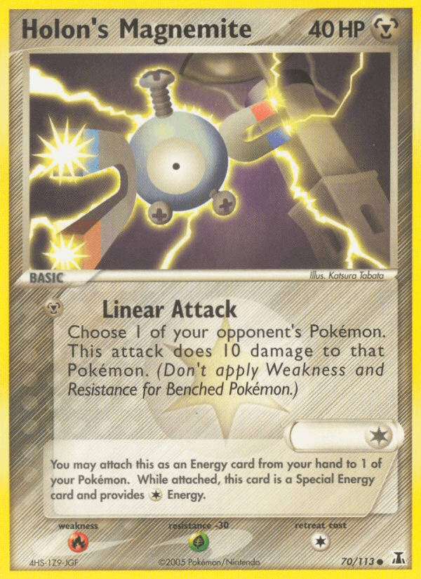 Holon's Magnemite Pokémon card