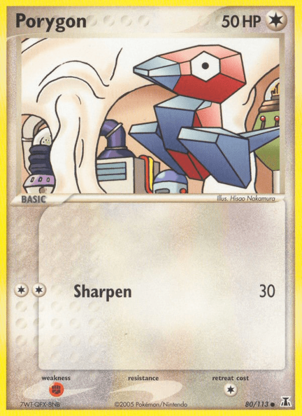 Porygon Pokémon card