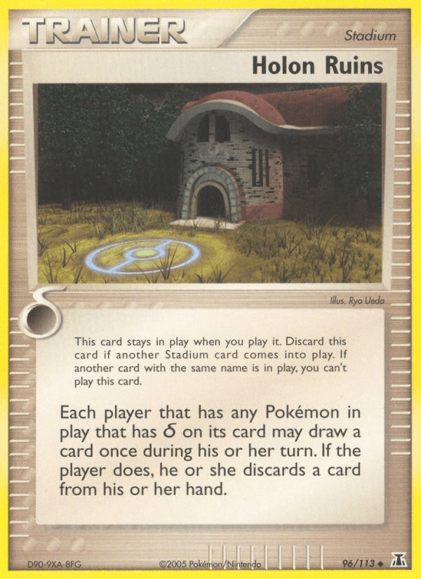 Holon Ruins Pokémon card