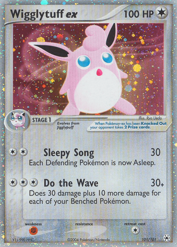 Wigglytuff ex Pokémon card