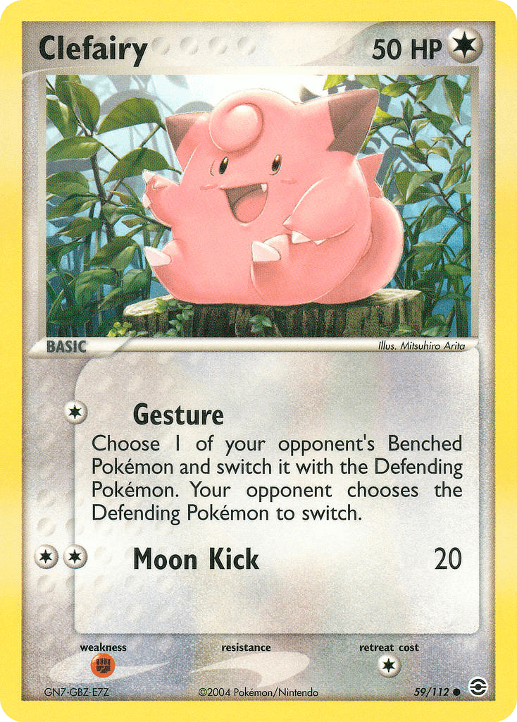 Clefairy Pokémon card