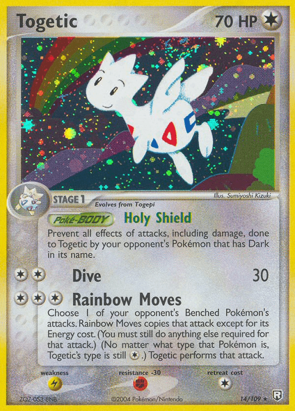 Togetic Pokémon card