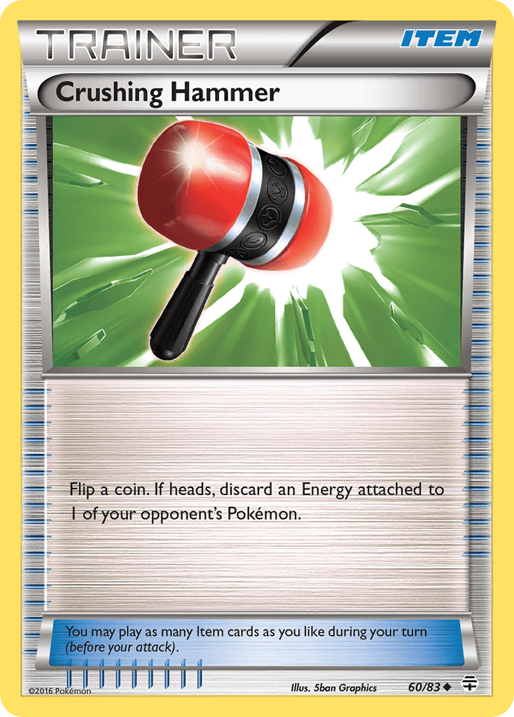 Crushing Hammer Pokémon card