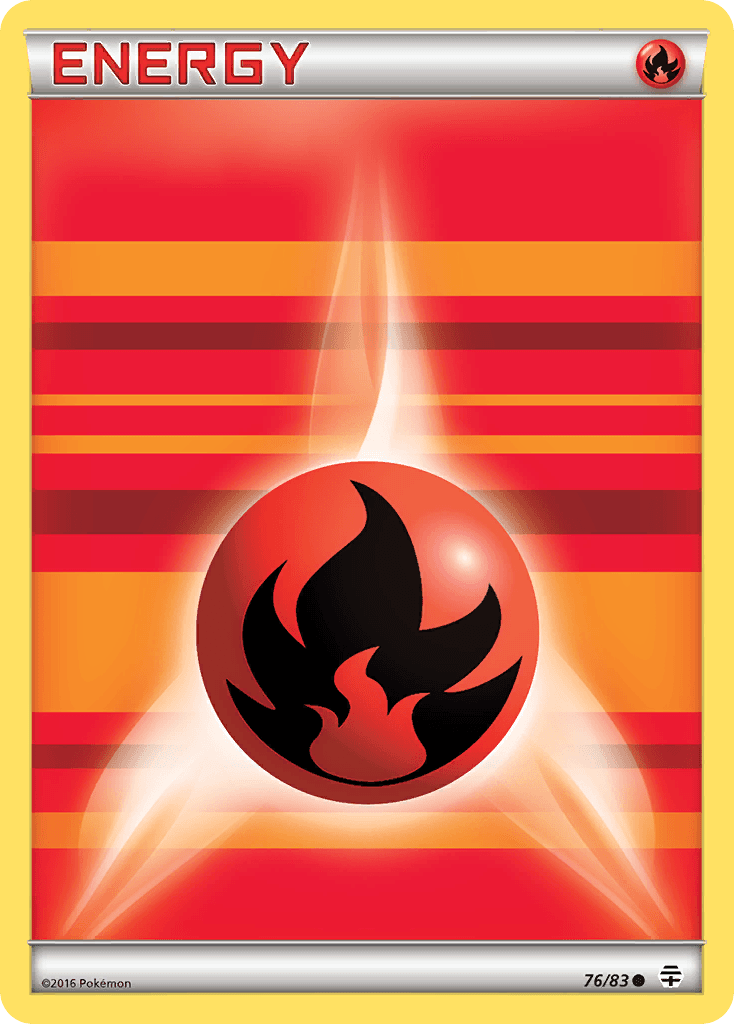 Fire Energy Pokémon card