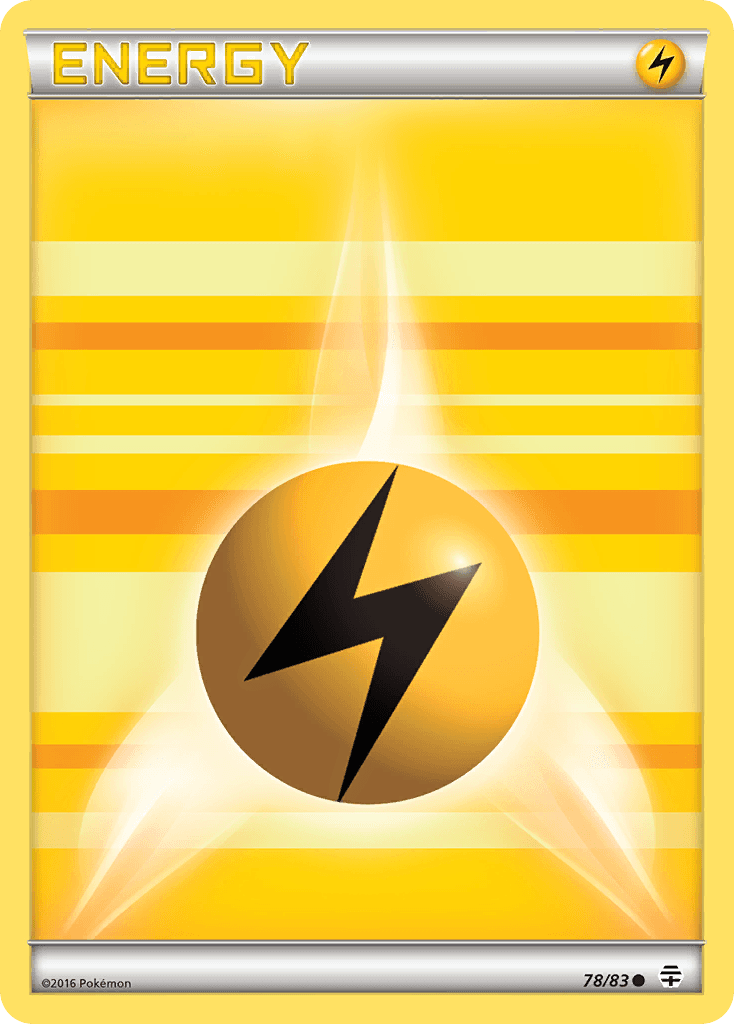 Lightning Energy Pokémon card