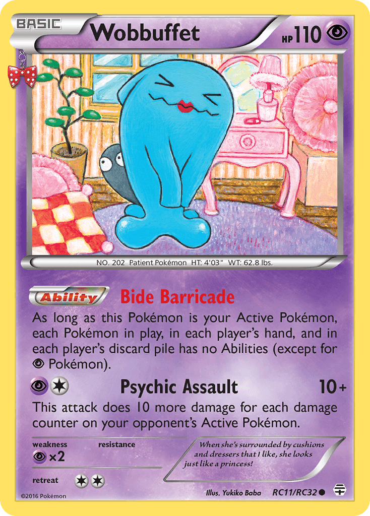 Wobbuffet Pokémon card